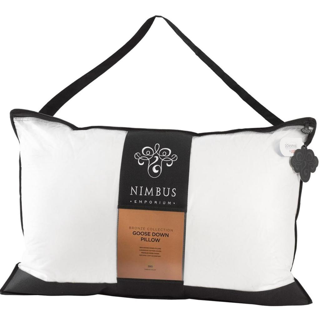 Nimbus goose cheap feather pillow